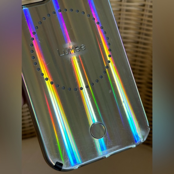 Paris Hilton Lumee Halo Holographic Selfie Cell Case Fits Apple 12 Pro Max - Picture 12 of 15